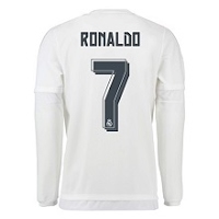 Real Madrid Mens Long Sleeve with RONALDO